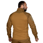Рубашка боевая тактическая полевая износостойкая рубашка для силовых структур 7196(L) койот TR_7196(L) - изображение 2