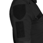 Поло футболка женская тактическая полевая универсальная для силовых структур Camotec 7179(XXL) Черный TR_7179(XXL) - изображение 3