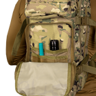 Рюкзак тактический полевой универсальный маскировочный рюкзак для силовых структур Мультикам 25л 7127 TR_7127 - изображение 7