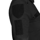 Поло футболка женская тактическая полевая универсальная для силовых структур Camotec 7179(M) Черный TR_7179(M) - изображение 3