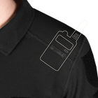 Поло футболка женская тактическая полевая универсальная для силовых структур Camotec 7179(M) Черный TR_7179(M) - изображение 5