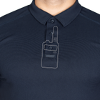 Поло футболка мужская тактическая полевая универсальная для силовых структур Camotec 7187(XXL) Синий TR_7187(XXL) - изображение 5