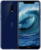 Smartfon Nokia 5.1 Plus TA-1105 DualSim 3/32GB Niebieski (11PDAL01A02) - obraz 1