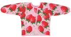 Śliniak Twistshake z rękawami Wodoodporny 6m+ różowy (7350083125101) - obraz 2
