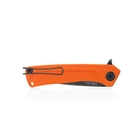 Ніж складний ANV Knives Z100 (DLC Liner lock G10 Plain edge) Orange (ANVZ100-035) - изображение 5