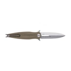Ніж складний ANV Knives Z400 (Liner lock G10 Plain edge) Olive (ANVZ400-006) - зображення 2