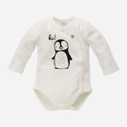 Дитячий боді-комбінезон Pinokio Happy Day Buttoned Longsleeve Bodysuit 62 см Білий (5901033218385) - зображення 1