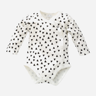 Дитячий боді-комбінезон Pinokio Happy Day Buttoned Longsleeve Bodysuit Triangles 62 см Кремовий (5901033218422) - зображення 3