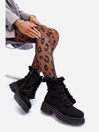 Жіночі черевики Nacelle 36 Чорні (5905677920550) - зображення 5