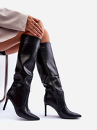 Жіночі чоботи Melisandra 37 Чорні (5905677886009) - зображення 3