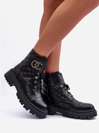 Жіночі черевики Toye 36 Чорні (5905677887488) - зображення 3