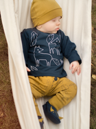 Дитяча футболка з довгими рукавами для хлопчика Pinokio Secret Forest 98 см Синя (5901033253461) - зображення 2