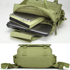 Рюкзак тактический Рюкзак тактический Eagle M10G Green 20 л. штурмовой, военный, мужская сумка. - изображение 5