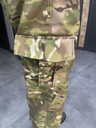 Брюки зимние тактические софтшелл флисовые Accord, размер 3XL, Мультикам, утепленные брюки для военных - изображение 5