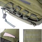 Рюкзак тактичний Рюкзак тактичний Eagle M10G Green 20 л. штурмовий, військовий, чоловіча сумка - зображення 8