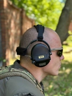 Активні тактичні навушники Sordin Supreme Pro-X Neckband з заднім тримачем 76302-X-02-S, Чорні - зображення 7