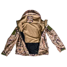 Тактический военный зимний коcтюм HAN WILD Soft Shell Multicam Куртка флисовая и флисовые штаны софтшелл 2XL Мультикам HWM0026800099-3 - изображение 4