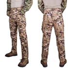Тактичний військовий зимовий костюм HAN WILD Soft Shell Multicam Куртка флісова та флісові штани софтшелл 2XL Мультикам HWM0026800099-3 - зображення 6