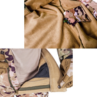 Тактичний військовий зимовий костюм HAN WILD Soft Shell Multicam Куртка флісова та флісові штани софтшелл XL Мультикам HWM0026800099-2 - зображення 5