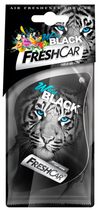 Odświeżacz powietrza FreshCar Wild black z filcowym podkładem (5907553952884) - obraz 1