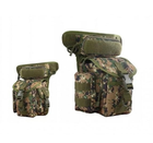 Тактическая сумка на бедро, на ногу, мужская, армейская Темный пиксель D3-0005-B2 - изображение 3