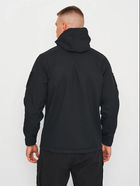 Тактична куртка Kodor Soft Shell КCS 7222 Чорний 2ХL - зображення 2