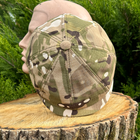 Військова кепка все камуфляжна кепка восьмиклінка хуліганка мультикам літня 57 - зображення 3