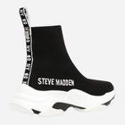 Жіночі снікери Steve Madden Master Sneaker SM11001442-001 36 22.2 см Чорні (8720236176127) - зображення 1