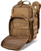 Рюкзак тактичний 5.11 Tactical Fast-Tac 12 Backpack [134] Kangaroo (56637-134) (2000980528080) - зображення 7