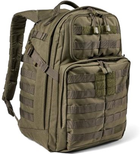 Рюкзак тактичний 5.11 Tactical Rush24 2.0 Backpack [186] Ranger Green (56563-186) (2000980515011)