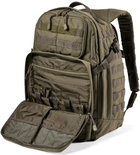 Рюкзак тактичний 5.11 Tactical Rush24 2.0 Backpack [186] Ranger Green (56563-186) (2000980515011) - зображення 6