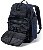 Рюкзак тактичний 5.11 Tactical Rush24 2.0 Backpack [724] Dark Navy (56563-724) (2000980515028) - зображення 6