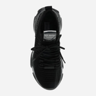 Sneakersy damskie z siatki na wysokiej platformie wsuwane Steve Madden Maxilla-R Sneaker SM11001603-J-B 37 23 cm Czarne (8720236795731) - obraz 4