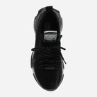 Sneakersy damskie z siatki na wysokiej platformie wsuwane Steve Madden Maxilla-R Sneaker SM11001603-J-B 39 24.6 cm Czarne (8720236795755) - obraz 4