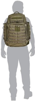 Рюкзак тактический 5.11 Tactical Rush72 2.0 Backpack [186] Ranger Green (56565-186) (2000980515073) - изображение 17