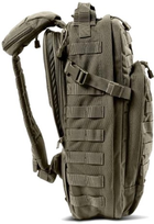 Сумка-рюкзак тактична 5.11 Tactical Rush MOAB 10 [186] Ranger Green (56964-186) (2000980535026) - зображення 7