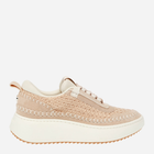 Sneakersy damskie na wysokiej platformie do kostki Steve Madden Doubletake Sneaker SM11002798-750 39 24.6 cm Beżowe (8720857224887) - obraz 1