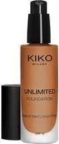 Podkład Kiko Milano Unlimited Foundation SPF 15 Neutral 200 trwały 30 ml (8025272914826)