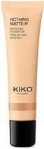 Podkład Kiko Milano Nothing Matte-R 7 Gold matujący 27 ml (8025272914390)