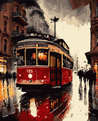 Картини за номерами Осінній трамвай (PN8137) Artissimo 40*50 см