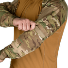 Сорочка бойова тактична польова зносостійка сорочка для силових структур 7082 (XXXL) Мультикам/Койот (SK-N7082 (XXXL)S) - зображення 8