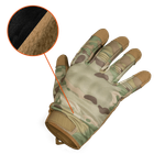 Перчатки тактические защитные универсальные полевые рукавицы для силовых структур CAMOTEC 7221(XL) Мультикам (SK-N7221(XL)S) - изображение 2