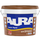 Деревозахисний матеріал Aura Lasur Aqua шовковисто-матовий Тік, 0,75л
