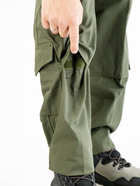 Тактические штаны рип-стоп олива, НГУ 65/35, размер 48 - изображение 9