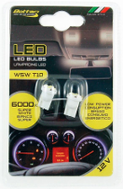 Автомобільні лампи Bottari LED W5W T10 5 SMD 12 В 5 Вт 2 шт (B17871) - зображення 1