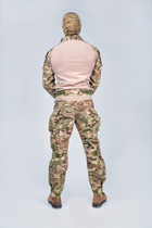 Тактический военный коcтюм HAN WILD G3 Multicam Куртка флисова Soft Shell Убакс и Штаны с Защитой колен 2XL Multicam HWM0026800-3 - изображение 9