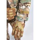 Тактичний військовий костюм HAN WILD G3 Multicam Куртка флісова Soft Shell Убакс та Штани із захистом колін М Multicam HWM0026800 - зображення 10