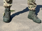Тактические армейские берцы AK военные демисезонные берцы Tactic ботинки мужские Waterproof олива 44 размер (Berc-AK-olive-44) - изображение 13
