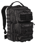 Рюкзак тактичний 36Л Чорний Mil-Tec US ASSAULT PACK LG TACTICAL BLACK (14002288-36) - зображення 1