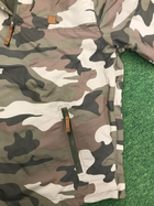 Армейская куртка анорак с капюшоном Brandit Мультикам XXL (95146) Kali - изображение 3